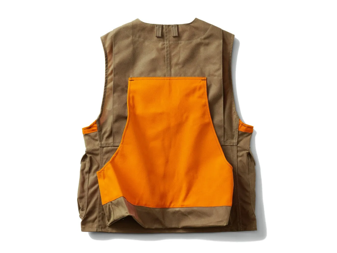 Upland Hunting Vest Tan & Orange