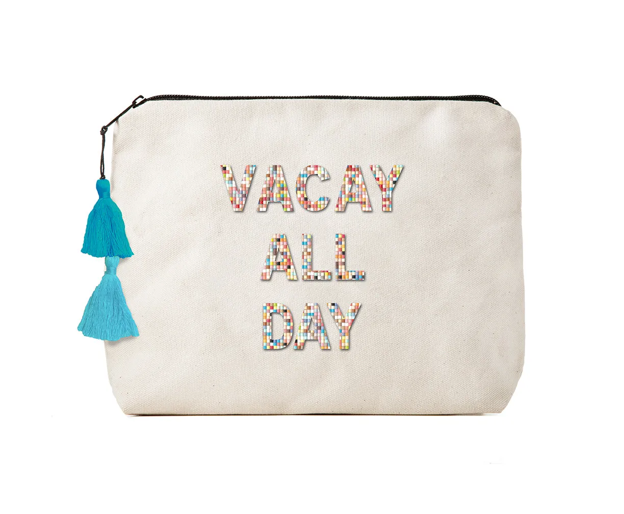 VACAY ALL DAY- Confetti Bikini Clutch