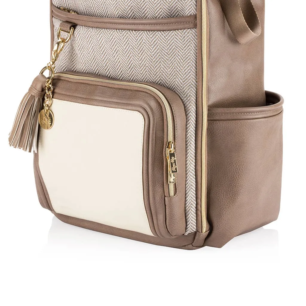 Vanilla Latte Boss Plus™ Backpack Diaper Bag