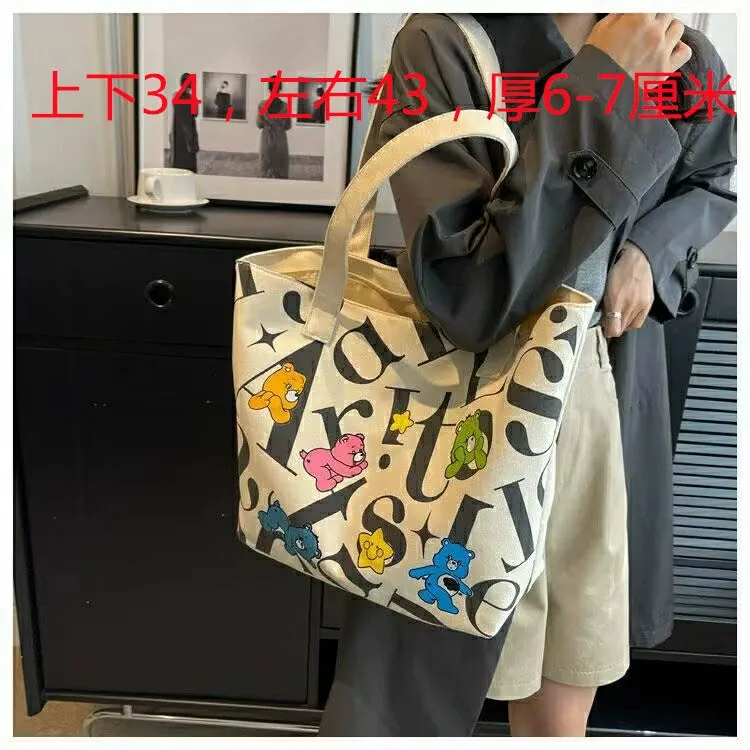 Versatile Student Canvas Tote Bag