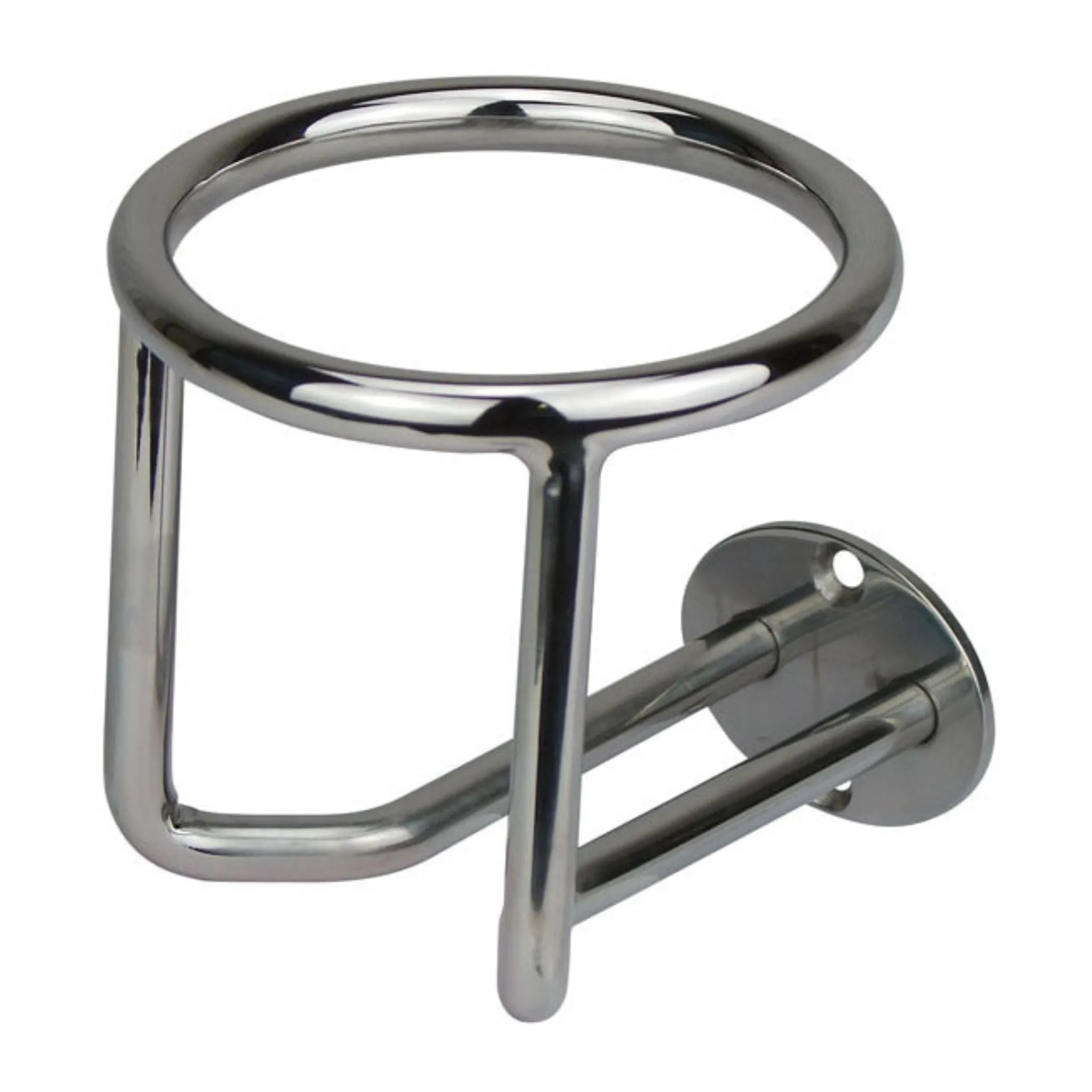 Vertical Mount Drink Holder 90MM SS 316