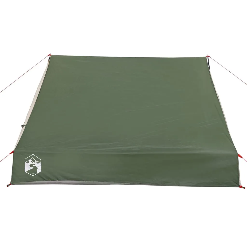 vidaXL Camping Tent A-Frame 2-Person Green Waterproof