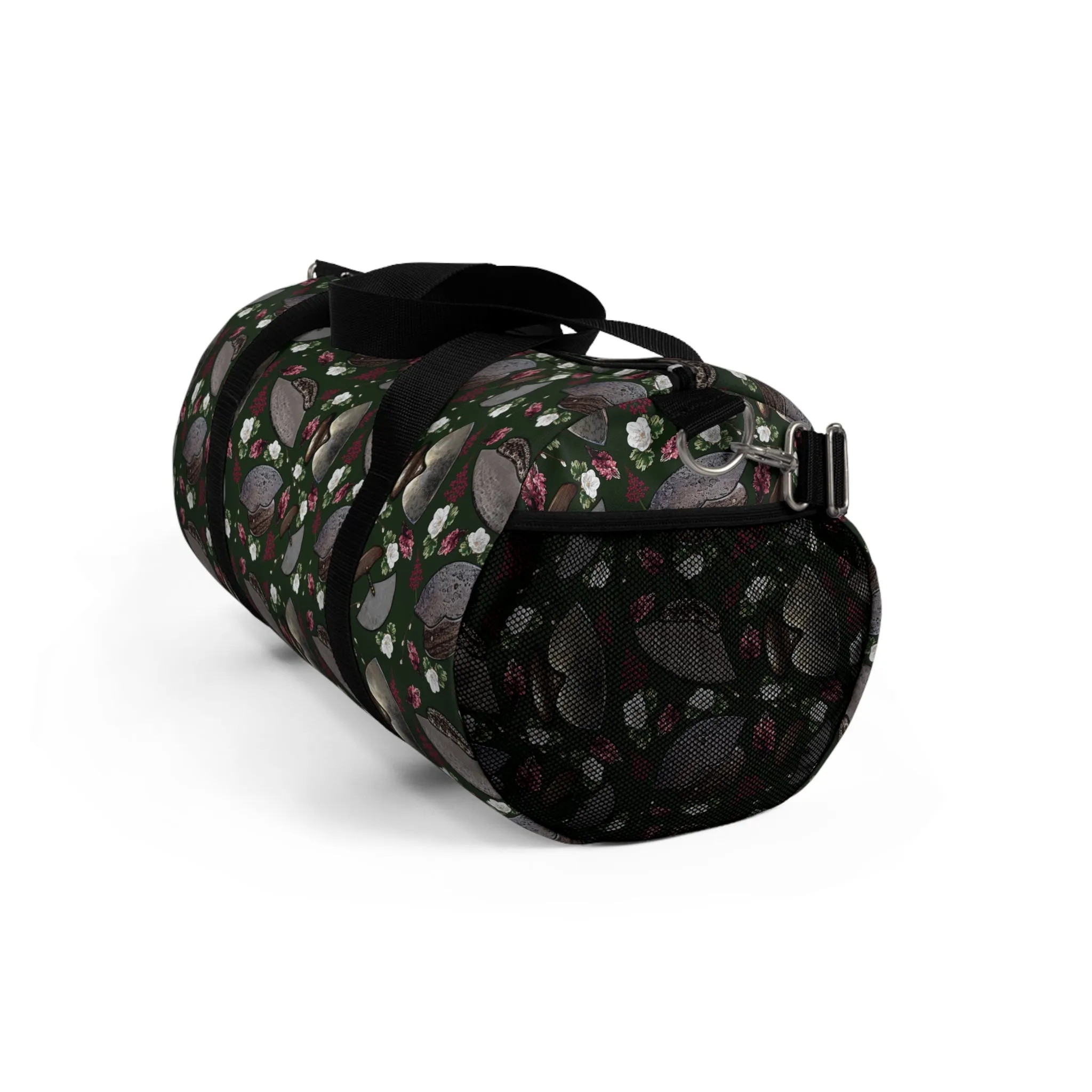 Vintage Hedgehog Floral Duffel Bag - Trendy and Stylish Travel Companion