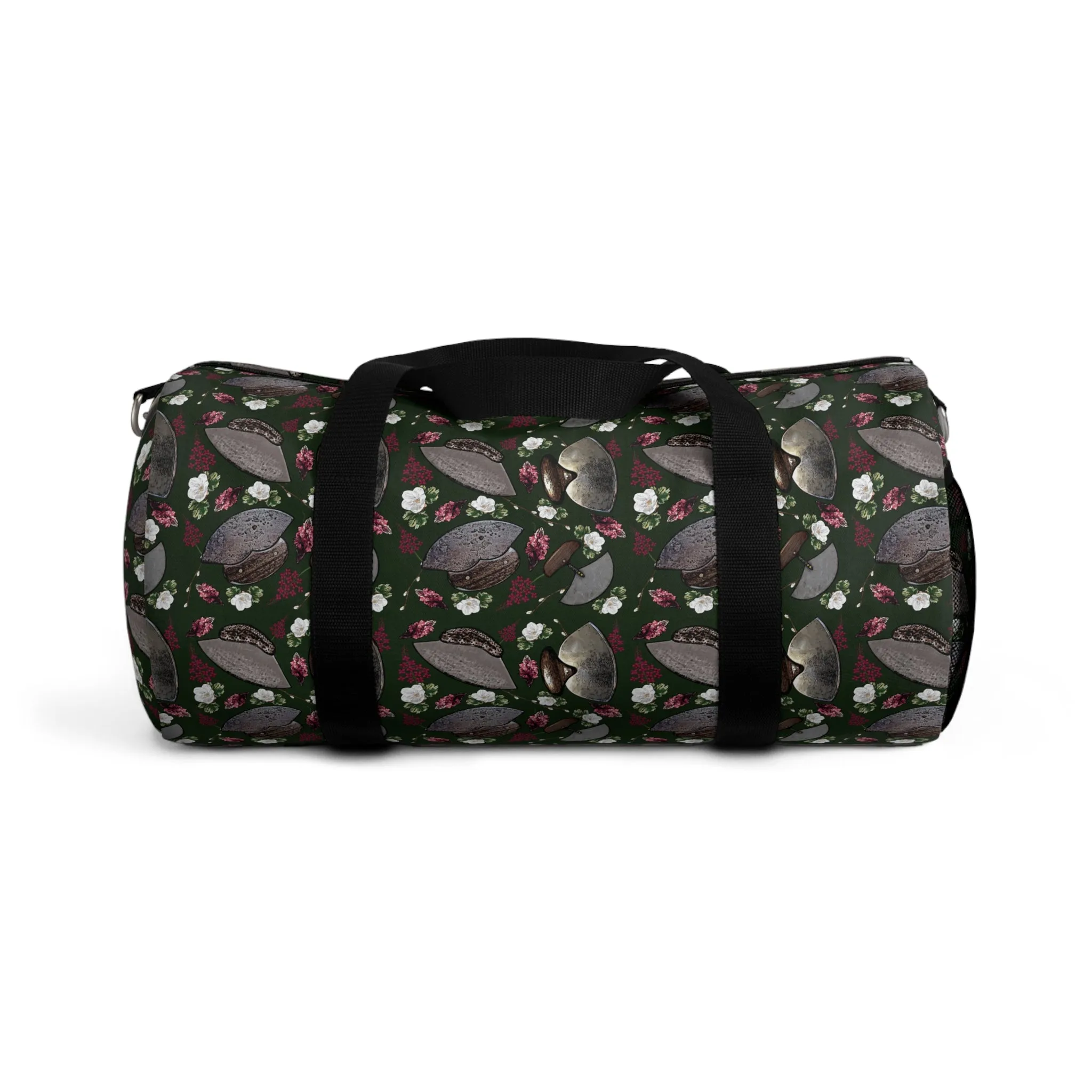 Vintage Hedgehog Floral Duffel Bag - Trendy and Stylish Travel Companion