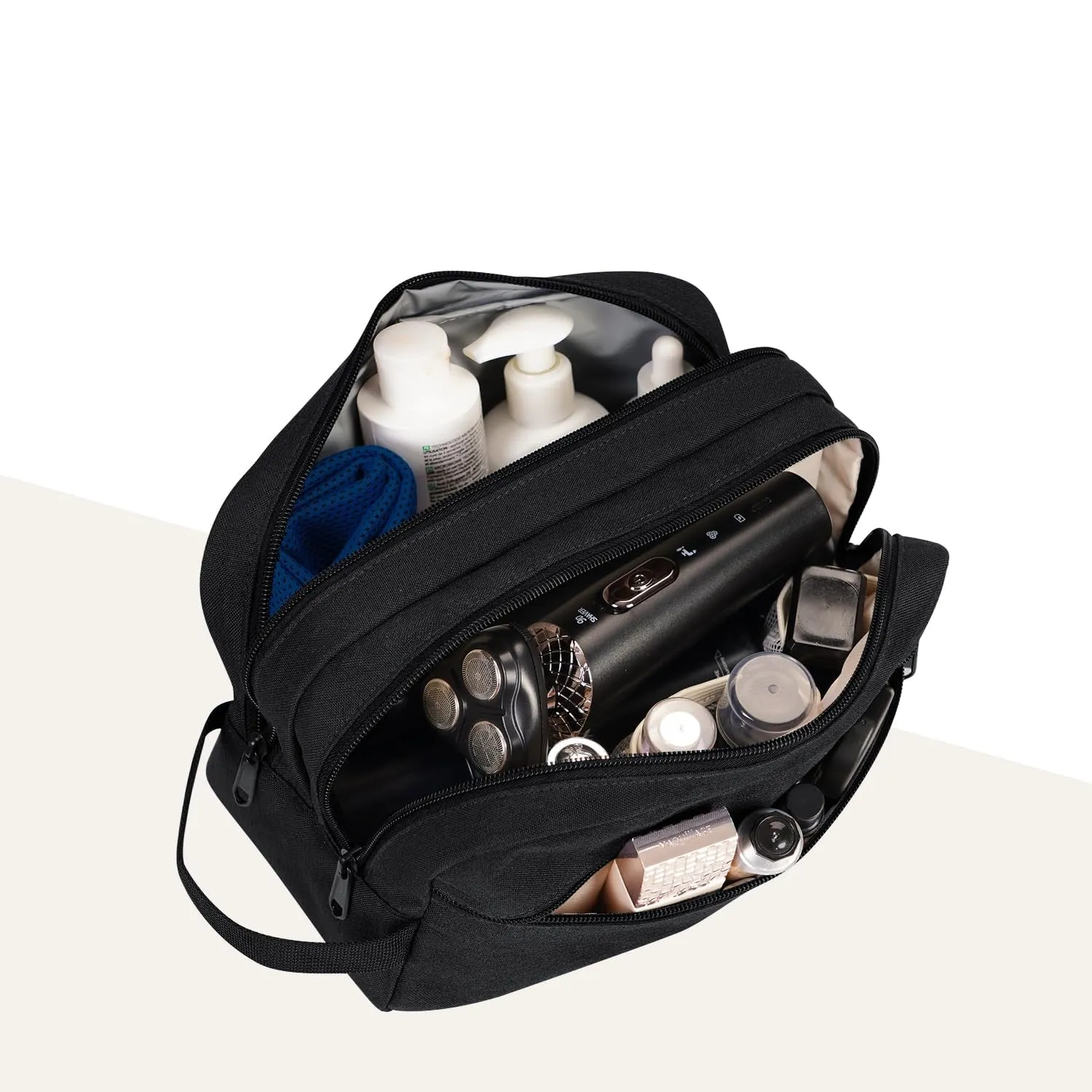 WANDF Hanging Dopp Kit Toiletry Bag with Wet Compartment  - WF5090