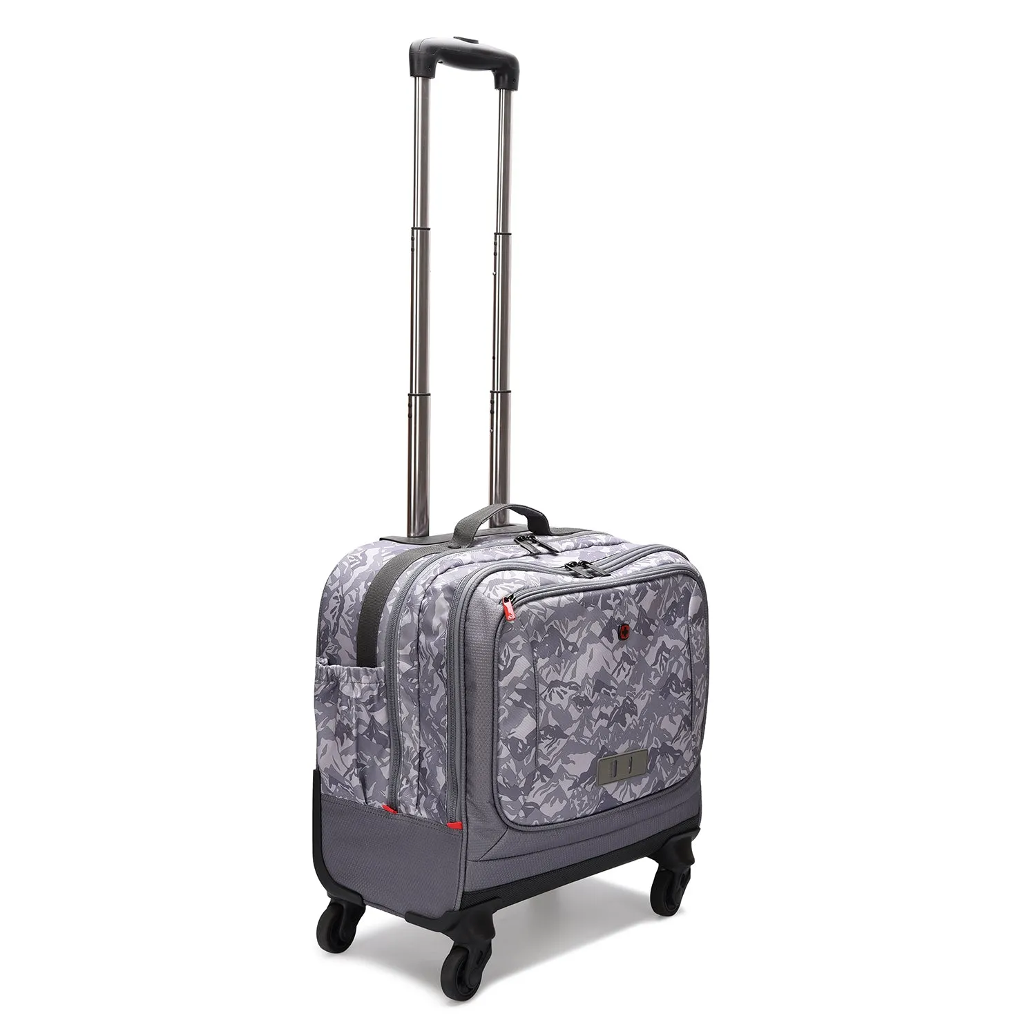 WENGER QUADRO 15.6  Wheeled Trolley Grey- School 2024