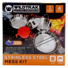 Wildtrak  1 Person 4 Piece Mess Kit