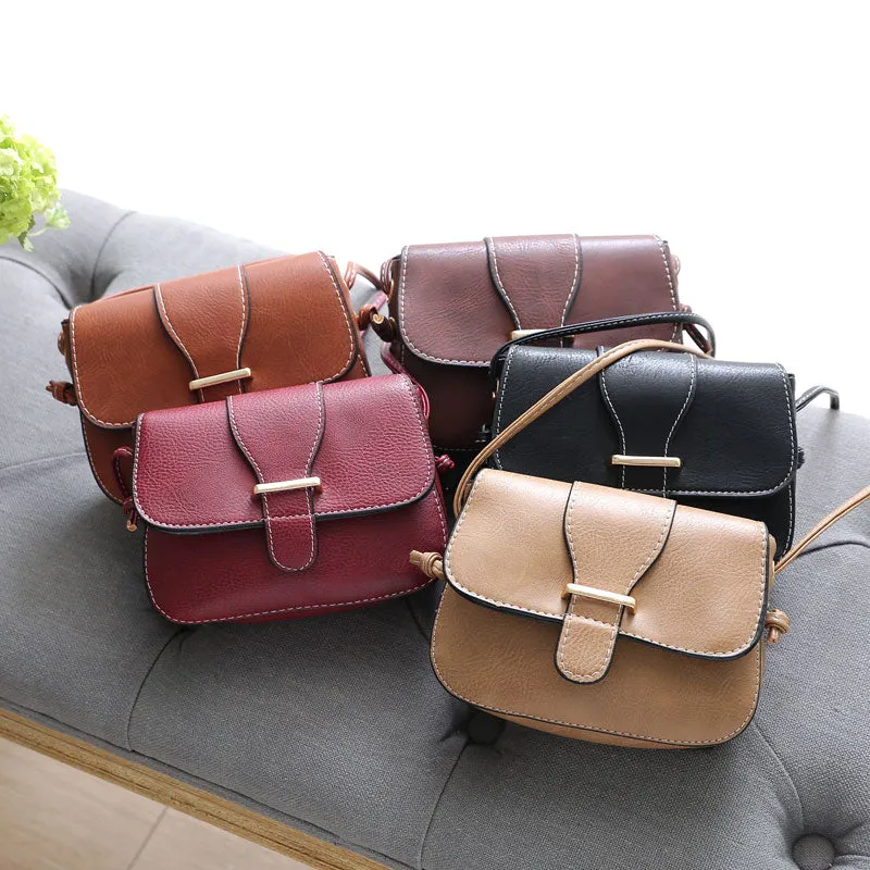 Women Small Vintage Shoulder Bag Messenger Crossbody Bag